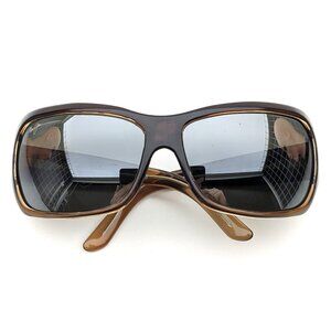 🕶️Custom! Maui Jim MJ111-01 Palms Sunglasses 63/15 115 / ALC645🕶️